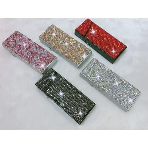 Shiny Cigarette Case Mini Storage Box Organizer Holder Exquisite Portable Container Cute Girly Smoking Case Dropship Suppliers