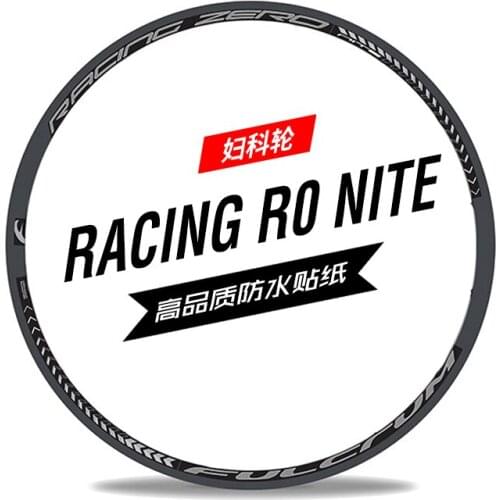 R0 nite wheel set sticker gynecological wheel Fu clone gynecological dragon road bike carbon knife ring color racing zero