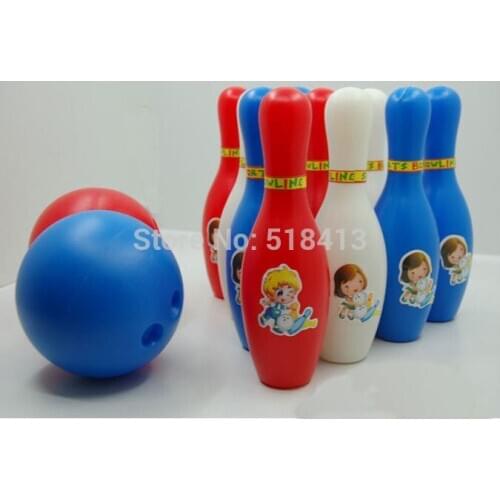 Toys Ball Childrens Bowling Suit Puzzle Parent-child Toy Colorful Cartoon Plastic Sports Bowlings Classic Children