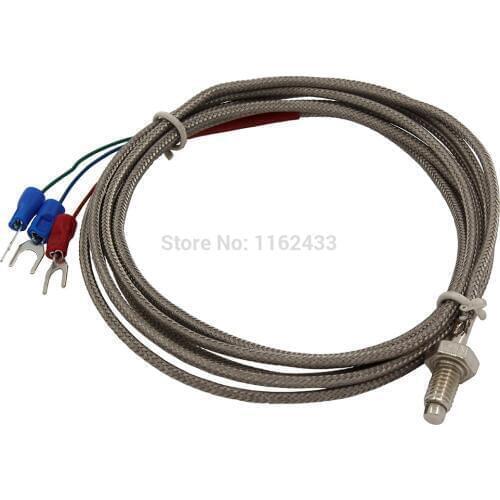 FTARB01 PT100 3m cable bolt M6 thread head RTD screw temperature sensor