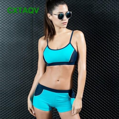 New Patchwrok Sexy Slim Bikini Set Push Up Swimwear High Elastic Hot Spring Two-piece Swimsuit Europe America Version Sport Suit