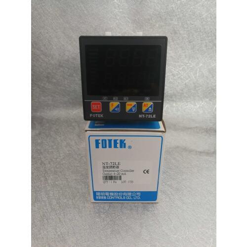 NT-72RE NT-72VE NT-72LE FOTEK PID+Fuzzy Intelligent Self-adaptive Temperature Controller New & Original