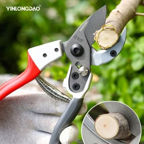 Trim Horticulture Pruning Shears Hand Pruner Cut Secateur Shrub Garden Scissor Tool Anvil Branch Shear Orchard Pruning Shears