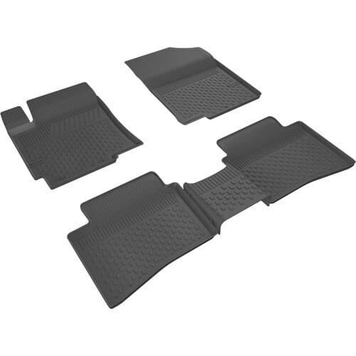 Roxform Car In-4.5D Mop Black Auto Matt Interior Accessories Tuning For Hyundai Accent Blue 2011 2012 2013 2014 2015 2016 2017