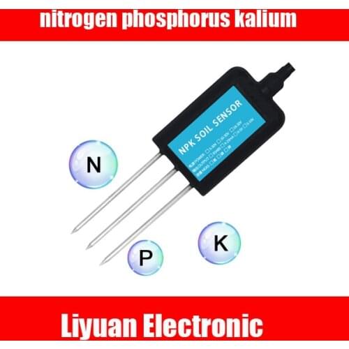 RS485 nitrogen phosphorus kalium soil NKP sensor transmitter greenhouse agriculture detector 4-20MA 0-5V 0-10V