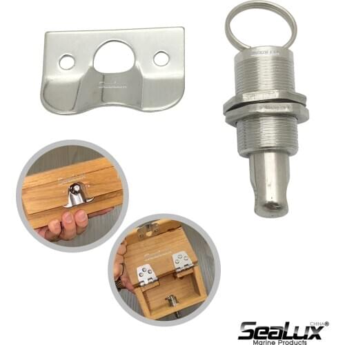 Sealux Latch Lock Fastener 58mm Multi-usage High mirror polished Stainless Steel 304 for House Marine Boat