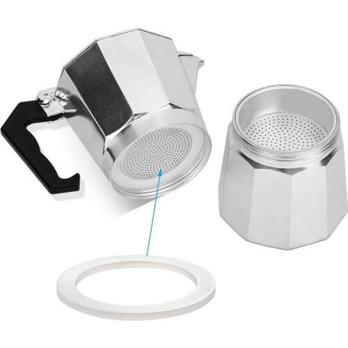 Silicone Seal Ring Flexible Washer Gasket Ring Replacenent For Moka Pot Espresso Kitchen Coffee Makers Accessories Parts