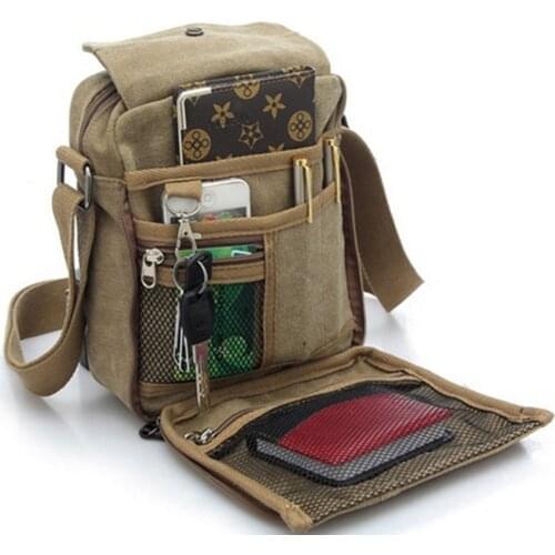 Hot Simple Causal Canvas Rucksack Multifunctional s Shoulder Sling Bag