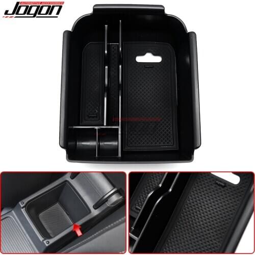 Central Armrest Box Storage Box Container Center Console Organizer For VW For Volkswagen Golf 8 MK8 VIII GTI R GTE GTD 2020 2021