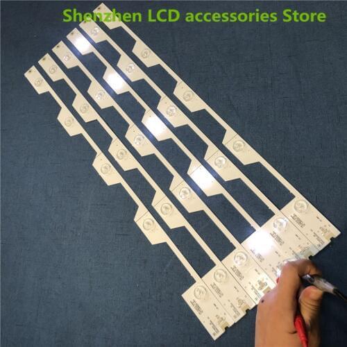 10Pieces/lot FOR TCL D55A561U LCD backlight TV 55E5800 JB 55HR330M05A1 V0 4C-LB5505-HR2 6V 57CM