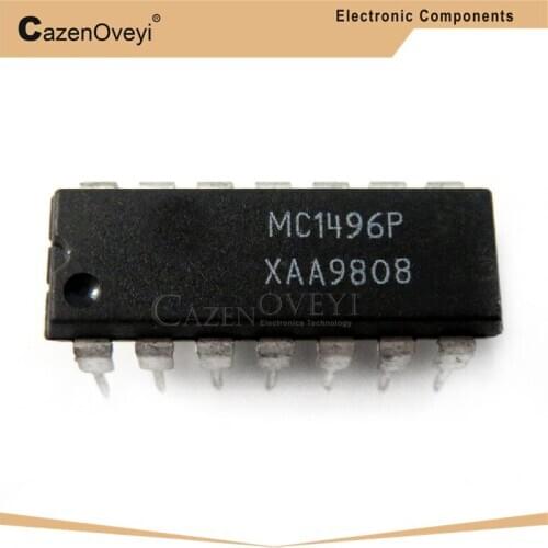 10pcs/lot MC1496P MC1496 DIP-14 In Stock