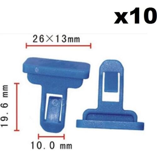 10x For Toyota / Lexus Fender Flare Bumper Clip Retainer Fastener For RAV4 Bumper buckle 75392-04010