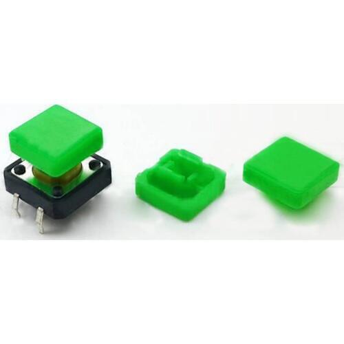 200pcs 10*10*3mm push button switch cap square button cap for 12*12mm square tactile switches