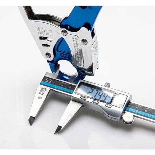 2x23KN Rock Tree Climbing Scaffold Spring Lock Snap Clip Fall Protection Hook