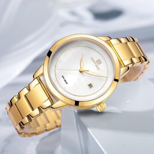 NAVIFORCE Watch Women Luxury Brand Simple Quartz Lady Waterproof Wristwatch Female Fashion Casual Watches Girl Clock Reloj Mujer