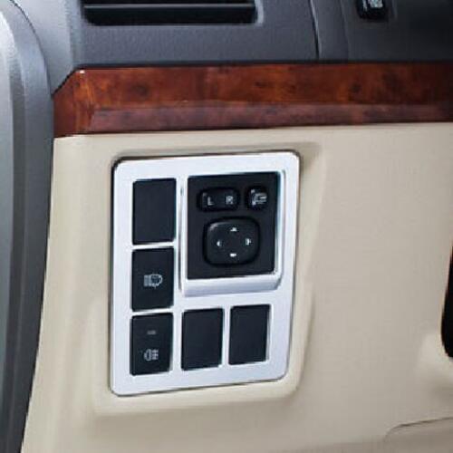 For Prado overbearing interior decoration modification fog light control switch rear-view mirror adjustment button decoratio