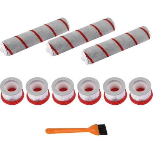 HEPA Filter for Xiaomi Dreame V9 V9B V10 Wireless Handheld Vacuum Cleaner Accessories Hepa Filter Roller Brush Parts Kit