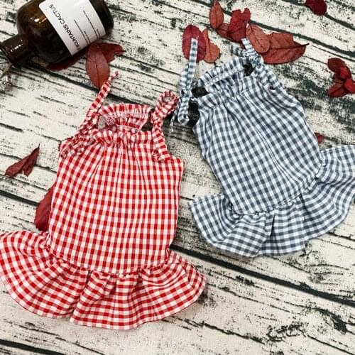Small Dog Dress Summer Pet Clothes Puppy Doggie Chihuahua Yorkshire Pomeranian Shih Tzu maltese Poodle Bichon Schnauzer Clothing