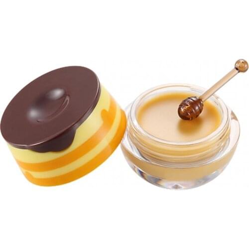 Honey Jar Sleep Lip Mask Natural Propolis Moisturizing Nourishing Fade Lip Wrinkles Repair Sexy Lips Care Lip Membrane TSLM1