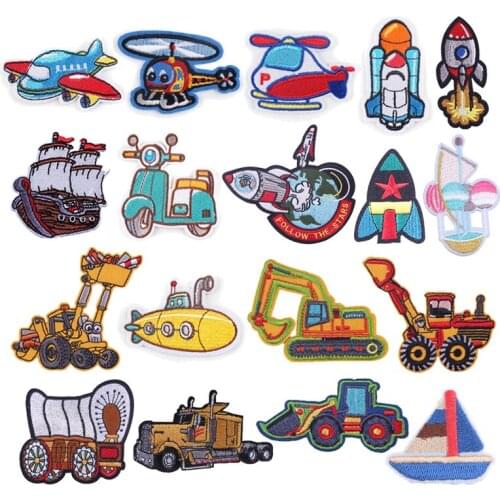 Patches On Clothes Car Aircraft Quality Sew On Badge Cowboy Sticker Appliqued Apparel Garment Decal Iron On Patches For Clothing