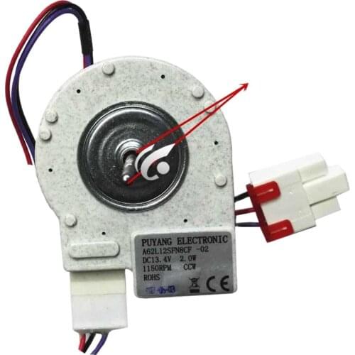 New Fan motor for refrigerator freezer A62L12SFN8CF-02 DC13.4V motor