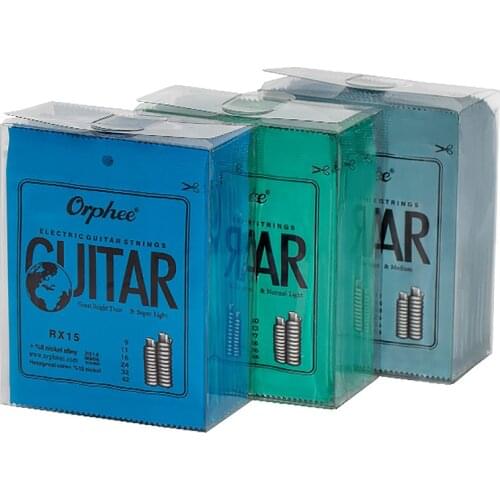 Orphee 10 Set 6Pcs/Set Guitar String Nickel Alloy String Super Light Electric Guitar Strings