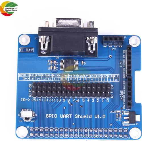 Ziqqucu 3B/2B B+ GPIO UART Shie Serial Port Shield Expansion Board Development PCB For Controller Raspberry Pi 3B/2B B