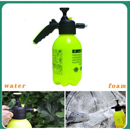 Hand Operated Pump Foam Sprayer Hand Pressurized Foam Water Sprayer Car Wash Manual Snow Foam Lance Nozzle