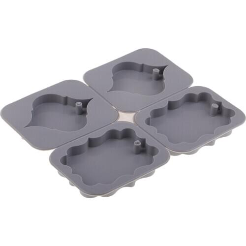 Silicone DIY Leaf Shape Aroma Wax Candle Mould With Hole Soap Handmade Mold