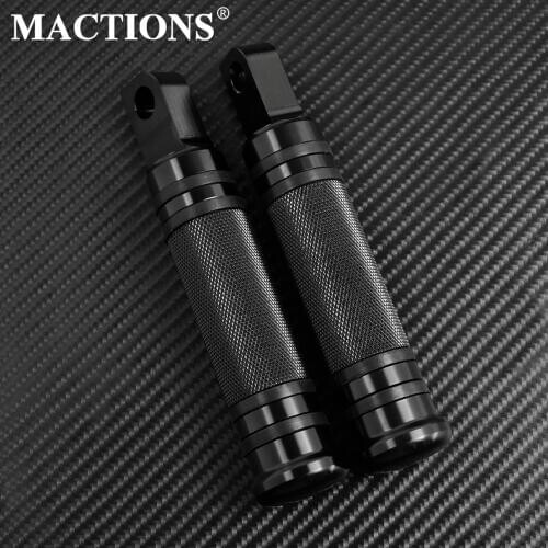 Universal Motorcycle Foot Pegs Rider Rear Front Pedal Footrest For Harley Dyna Low Rider Touring Street Glide Sportster Softail