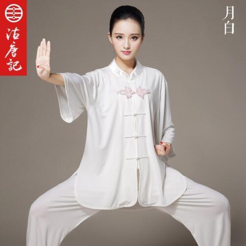 Women Half Sleeve Tai Chi Uniform Short Sleeve Tai Chi Kun Fu clothes