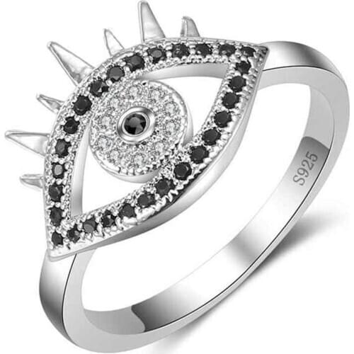 Austria CZ Zircon 925 Sterling Silver Ring CZ Flower Ring For Women Fashion Wedding Engagement Jewelry Friendship Gift