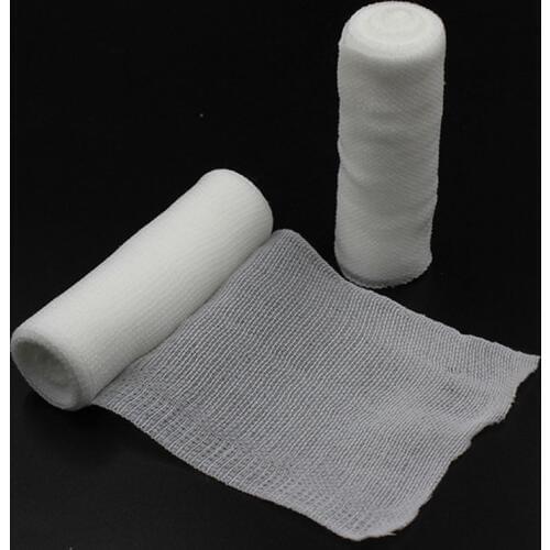 10 pcs/lot Emergency Supplies Medical PBT Elastic Bandage Wound Sports Nursing Bandages For First Aid Kits Accessories