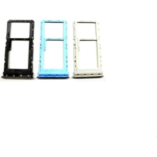 10pcs For Xiaomi Mi A3 / CC9E Sim Card Tray Slot Holder Socket Replacement Parts