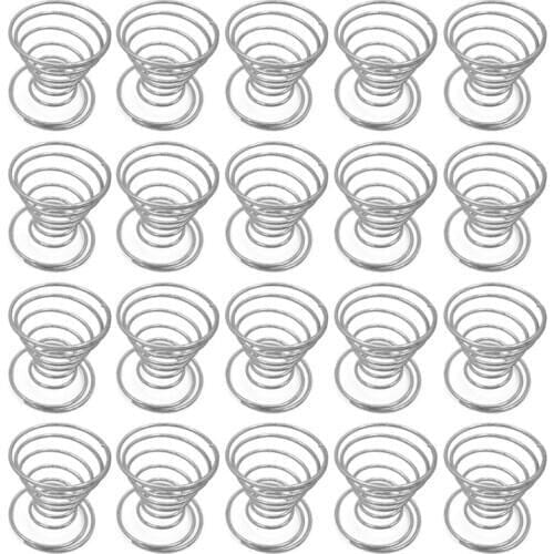 20 Pack Air Plant Stand Container Tillandsia Holder, Stainless Steel Wire Stand