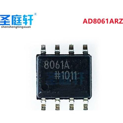 AD8061ARZ-REEL7 silk screen AD8061A patch SOP8 voltage feedback-amplifier-1-circuit chip