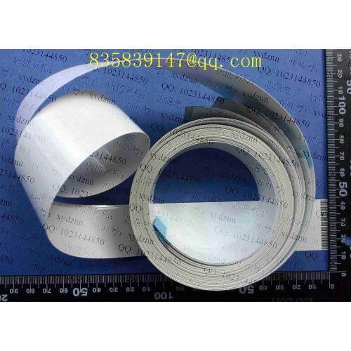 FFC cable 1.0 pitch-30pin-5400mm-B opposite direction flexible flat cable ROHS customization is available