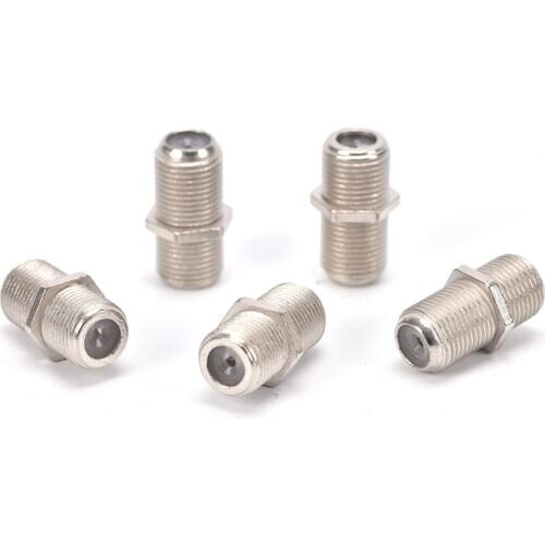 10PCS F Type Coupler Adapter Connector Female F/F Jack RG6 or RG59 /1pcs SMA RF Coax Connector / F Male Plug Coaxial Connector