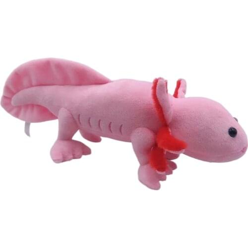 Cute Pink The axolotl Stuffed Salamander Animal Plush Toy