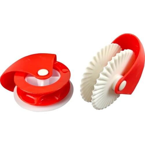 Pasta Cutting Knife Wave Dough Cutter Twist Pasta Cutting Wheel Bead Wheel Manual Pasta Roller Knife Kitchen Baking Pastry Tools