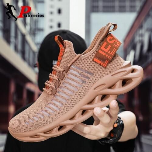PULOMIES Men's Lightweight Sneakers
