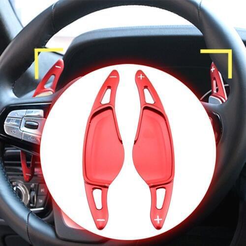 Steering Wheel Shift Paddle Shifter Extension Fit For BMW 5 7 Series G30 G38 G11 G12 X3 X4 M5 F26 F90 2018 2019 Accessories