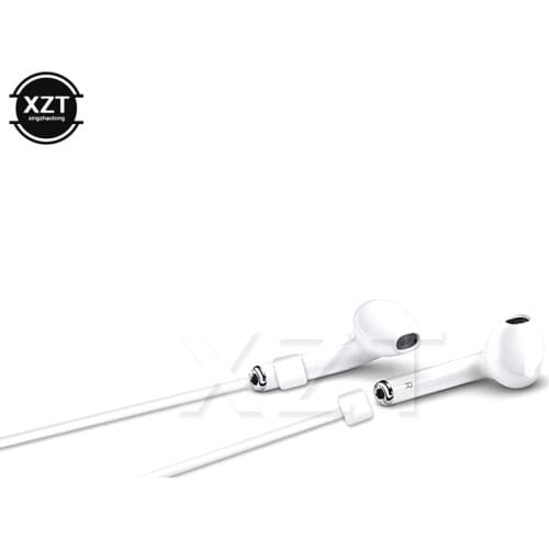 High Quality Anti Lost Silicone Strap Loop Cable Cord String Rope for Apple Airpods Wireless Headphone Earpods Accessories