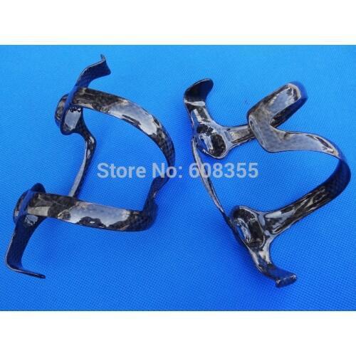 Carbon glossy MTB Mountain Road bike bicycle water Bottle cage - 2 Pcs Cages WBC028