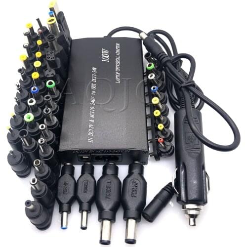 Universal for Laptop Notebook Power Supply Car Charger Adapter Computer Adaptor USB Power 100W Multifunctional Notes