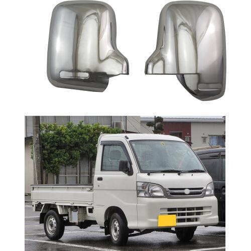 For Daihatsu Hijet S100, S110, S120, S130 2007-2014 Novel style 2PCS ABS Chrome plated Rear view door mirror cover Auto supplies