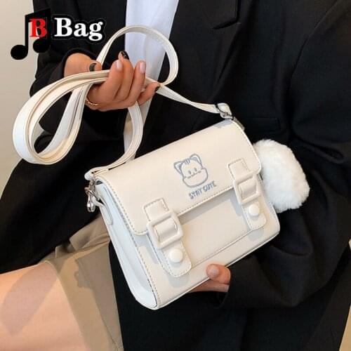 Women Fashion Shoulder Bag Female Luxury Pu Leather Messenger Bag Exquisite embroidered small square bag Satchel