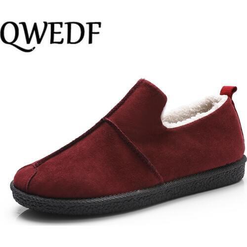 Womens shoes Winter Women Shoes Warm Fur Plush Lady Casual Shoes Fashion Sneakers Zapatillas Mujer Platform Snow Boots X14-22
