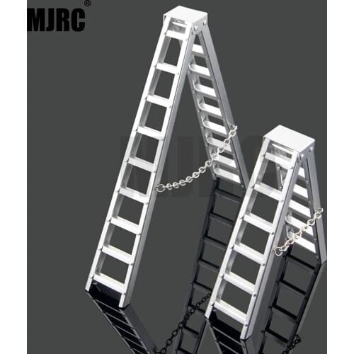 1/10 Scale RC Crawler Accessories Aluminum Herringbone Ladder Tools for Traxxas TRX4 RC4WD Axial SCX10 CC01 D90 D110 Car Part