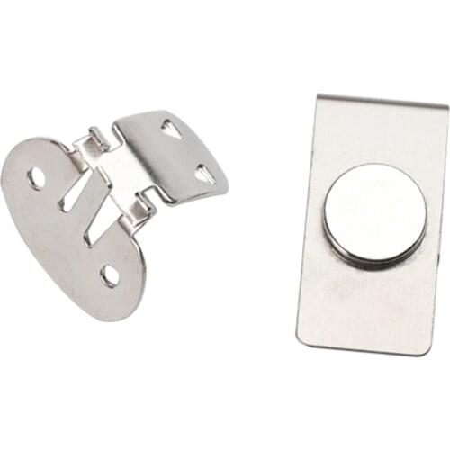 1set Daily Durable For Men Portable Easy Install Party Casual Office Multifunction Invisible Magnetic Tie Clip Dating Business